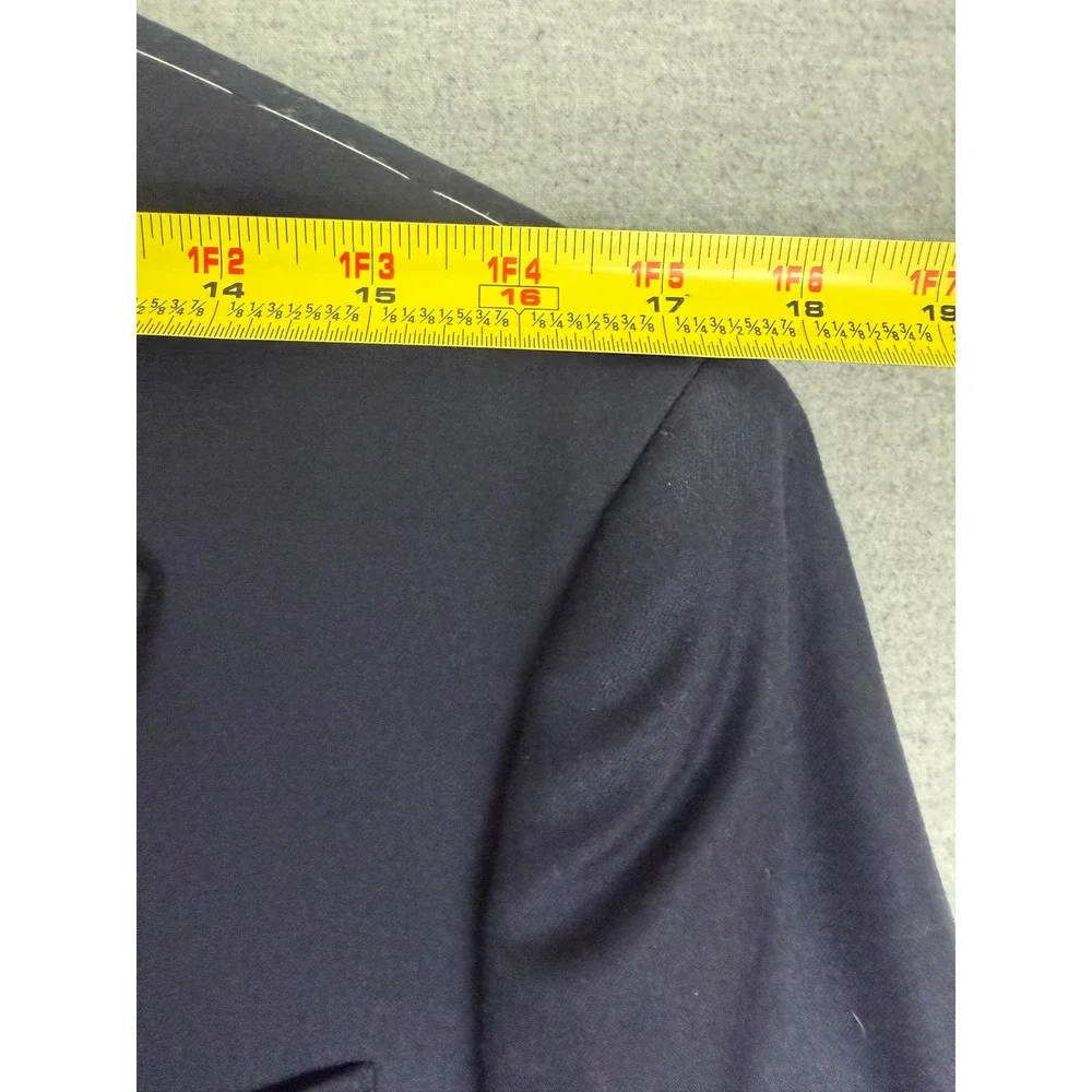 J.Crew Ludlow Slim Fit Navy Blue Wool Suit Jacket Blazer 39R American Woolen NWT